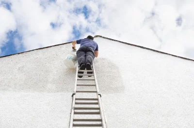 Peinture extérieure à la Drenne — façades et ravalement